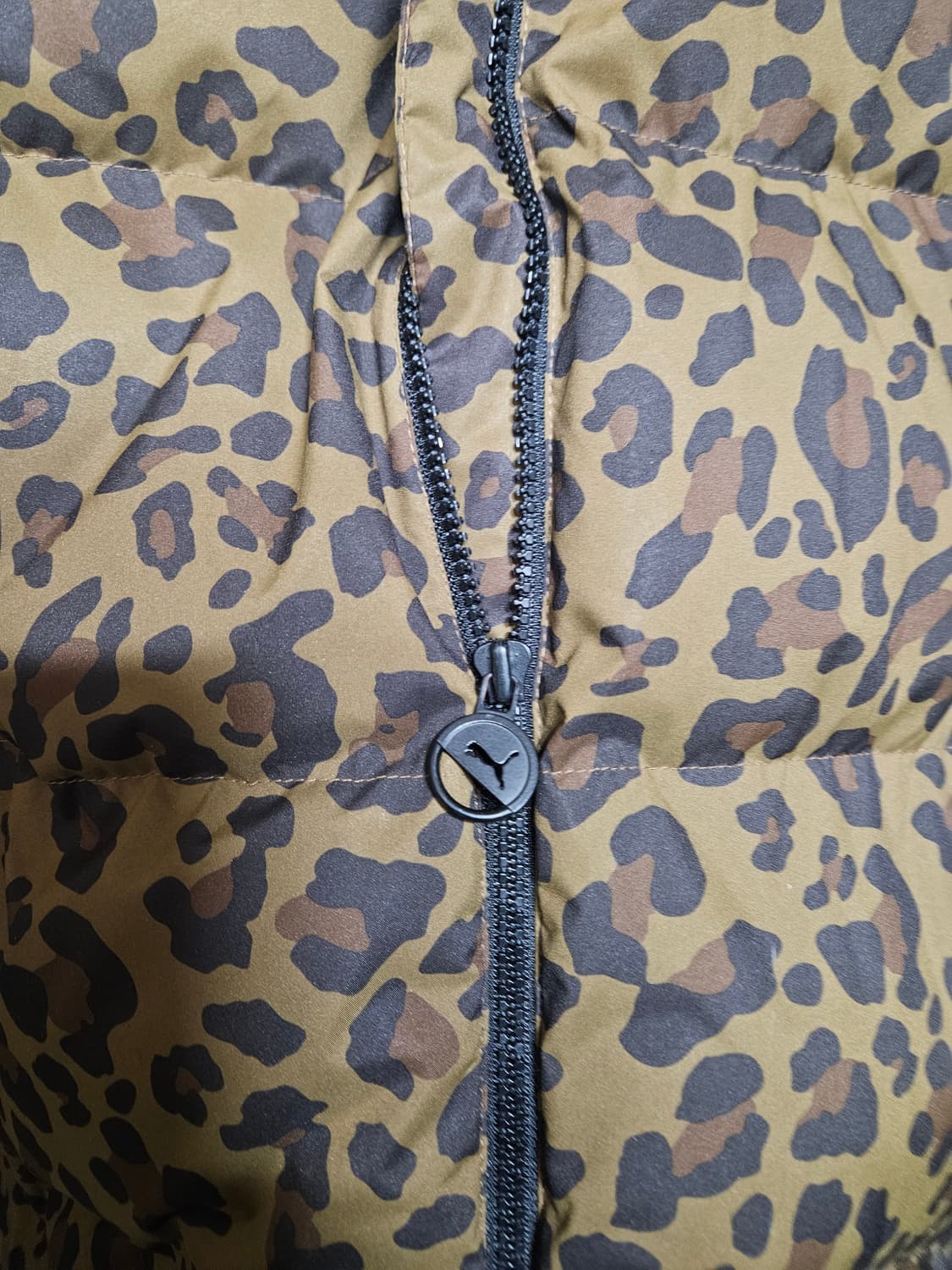 PUMA 레오파드 후드 패딩 (M) 상품이미지5