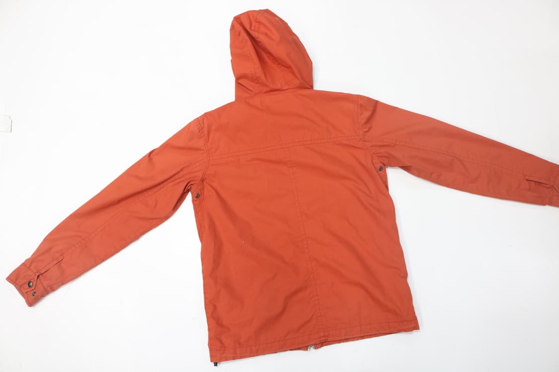 빈티지 오렌지 테크니컬 후드 윈드브레이커 자켓 (M) 상품이미지7