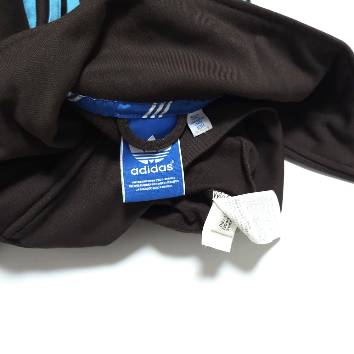 아디다스 희귀 유로파 트랙탑 져지 자켓 민트초코브라운 상품이미지6