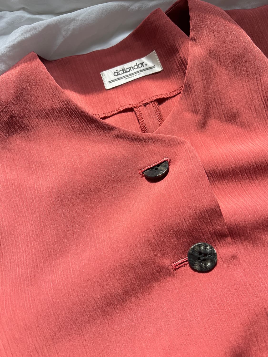 actiondor 빈티지 플리츠 블라우스  상품이미지3