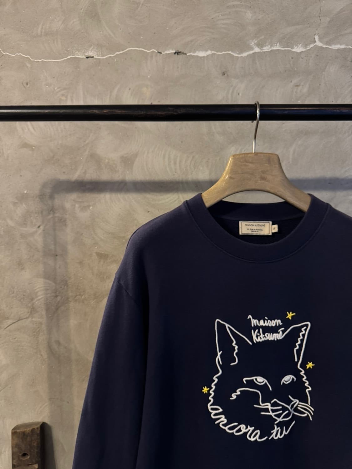 메종키츠네 그래픽 맨투맨 100 상품이미지2