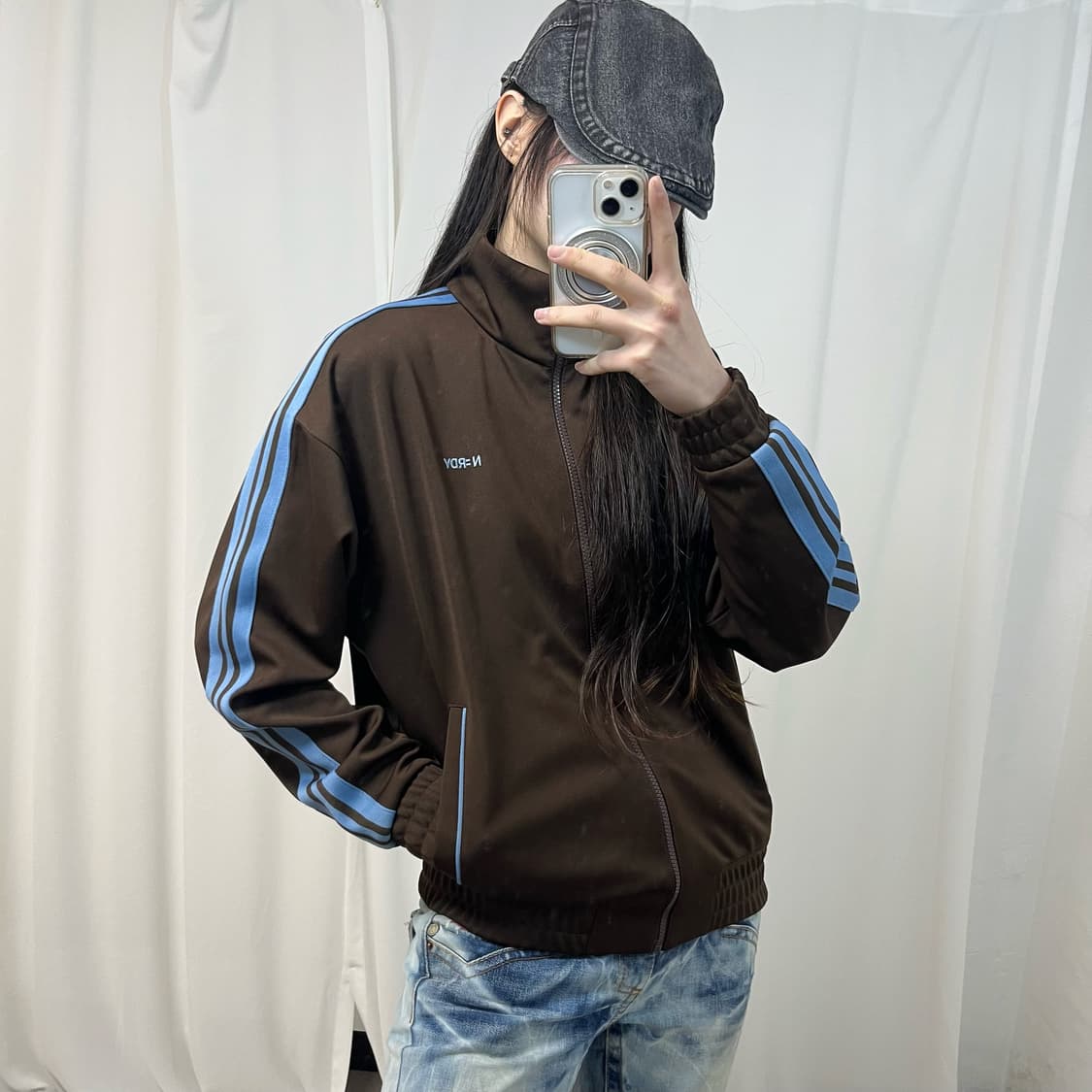 Nerdy Choco Brown Jersey 상품이미지2