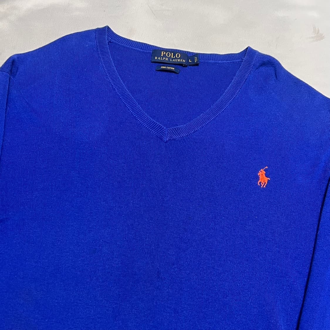 L 폴로랄프로렌 브이넥 니트 상품이미지1