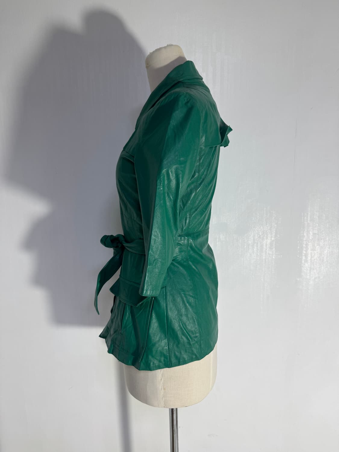 코스튬 내셔널 양가죽 벨티드 자켓 itlay 상품이미지4