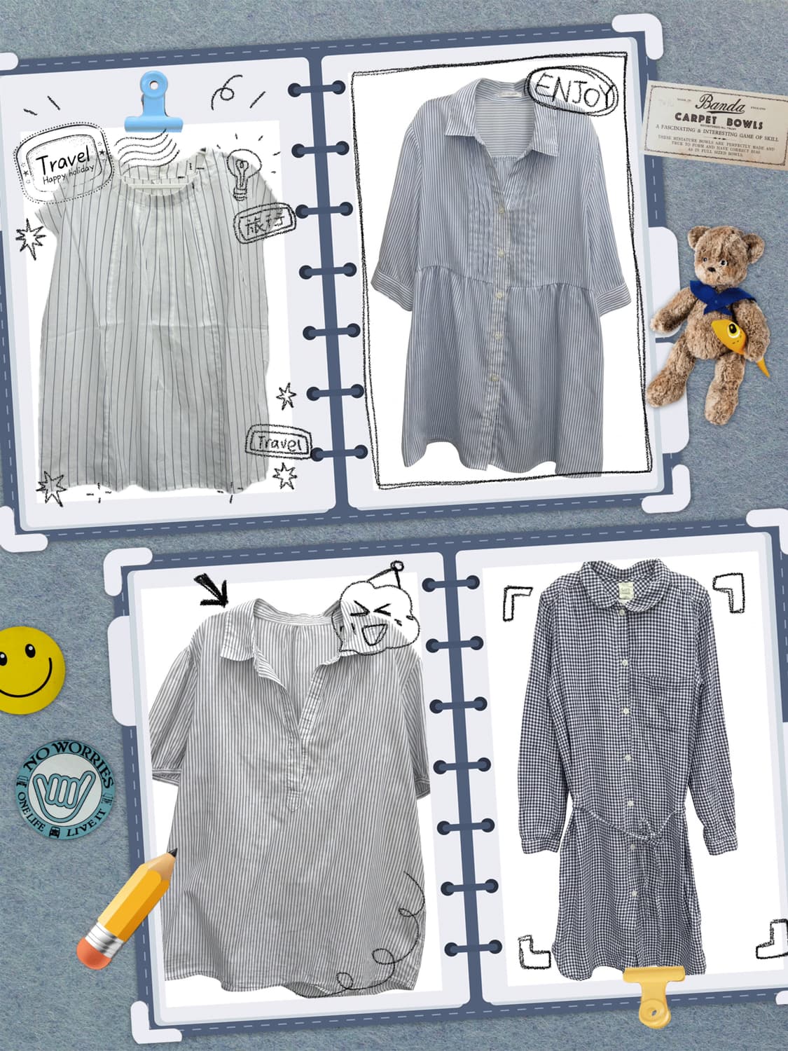 🫧사와코의 옷장 🫧 원피스 블라우스 러블리 하늘색 모리걸  상품이미지1