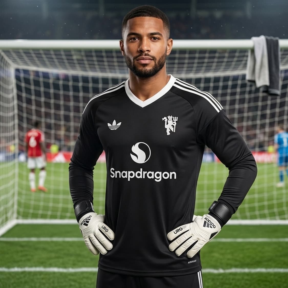 아디다스 맨체스터 유나이티드 2024/25 3rd 골키퍼 반팔 져지  L 상품이미지2