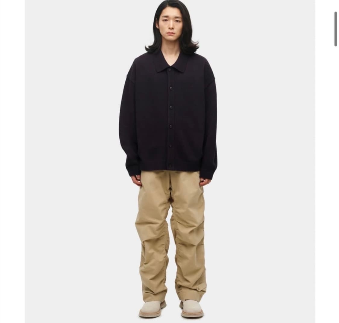 쿠어 셔링 컴벳 트라우져 코튼 팬츠 상품이미지2