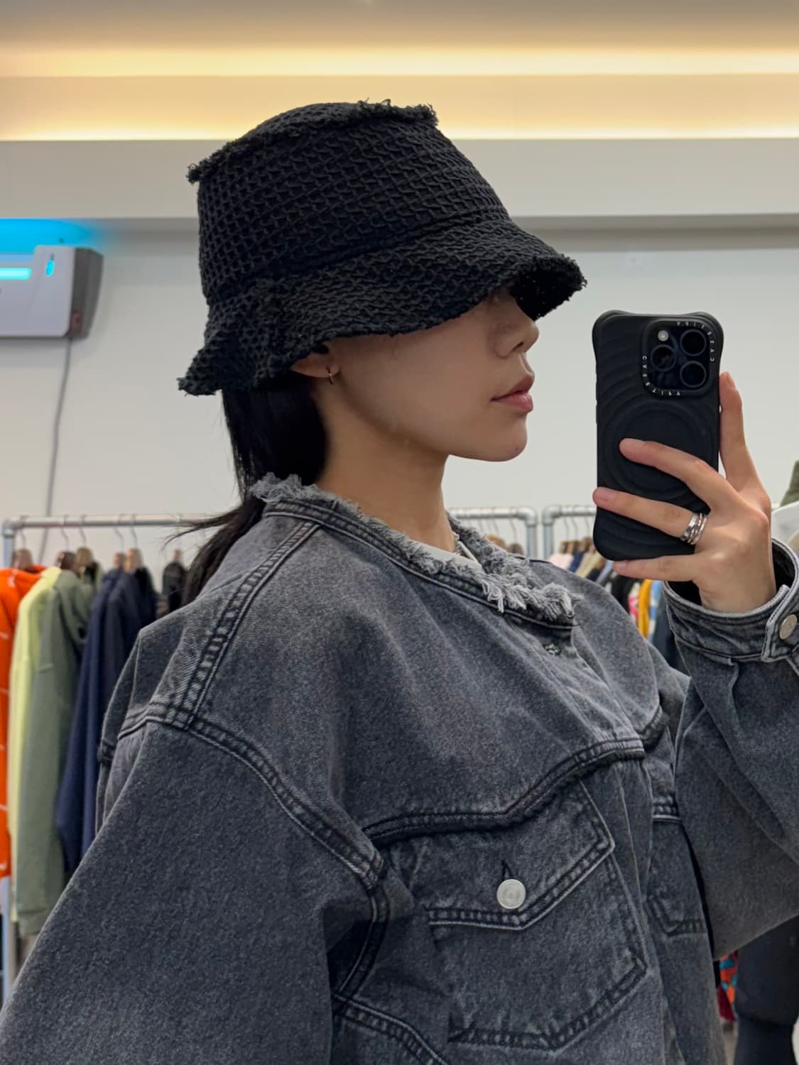 앤더슨벨 네트 버킷햇 상품이미지7