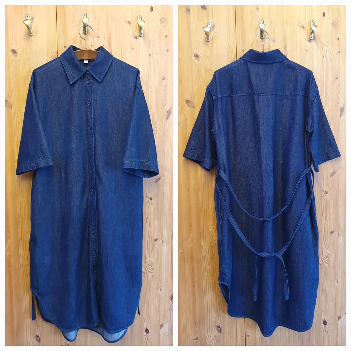 77/88.COS 데님 벨트립 원피스 상품이미지1