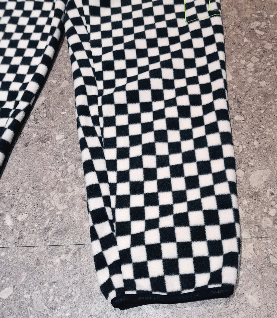 💥디스이즈네버댓 후리스 체커조거 팬츠 (L) 상품이미지7