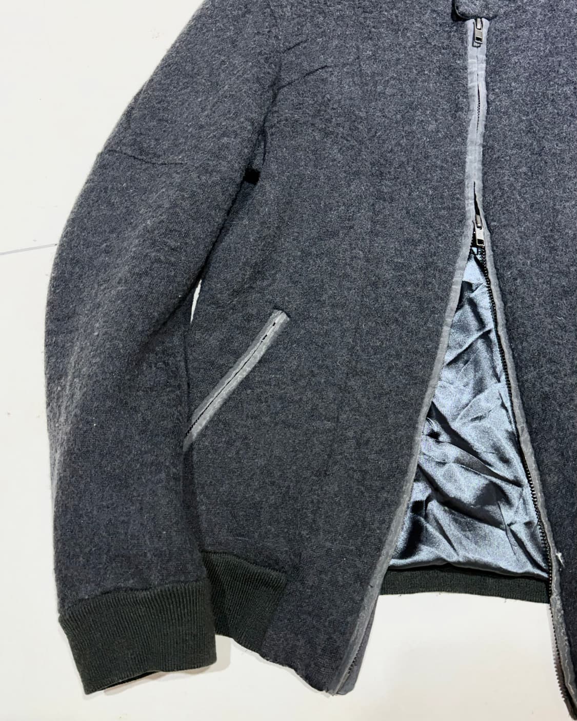 디젤 블랙골드 축융울 라이더 자켓 (MADE IN ITALY) 상품이미지3