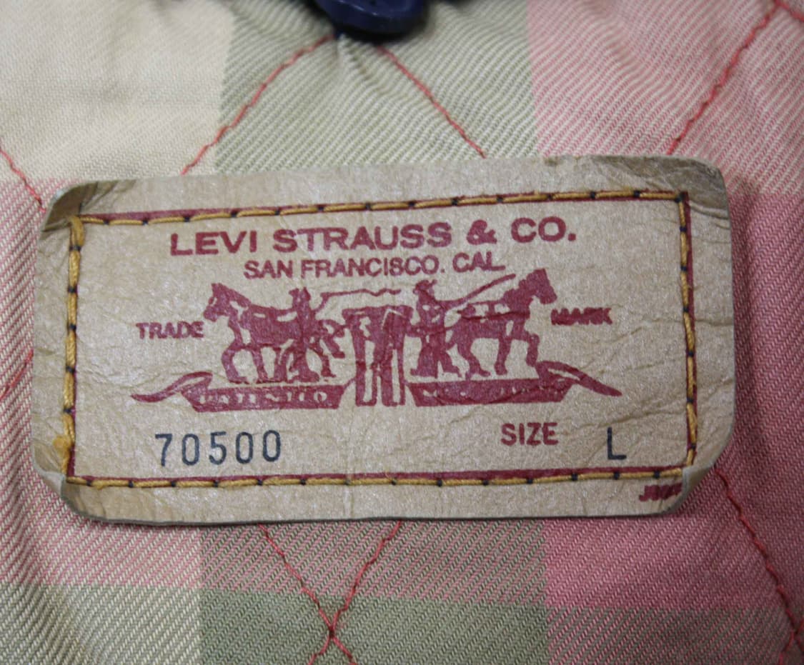 W-3309/리바이스 정품 남성용 청점퍼 L 상품이미지3