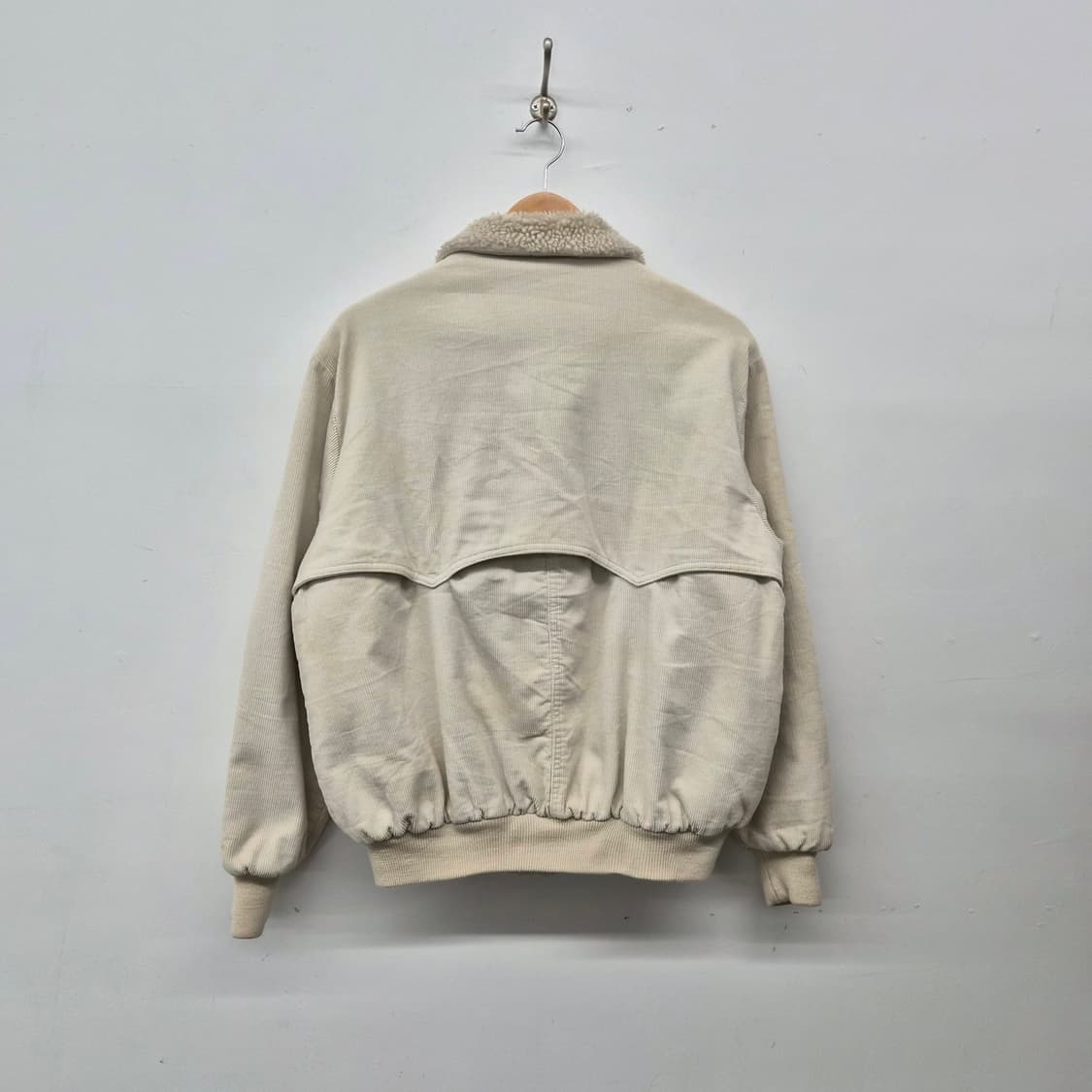 랭글러 코듀로이 뽀글이 털 자켓 아이보리 남성 L 상품이미지6