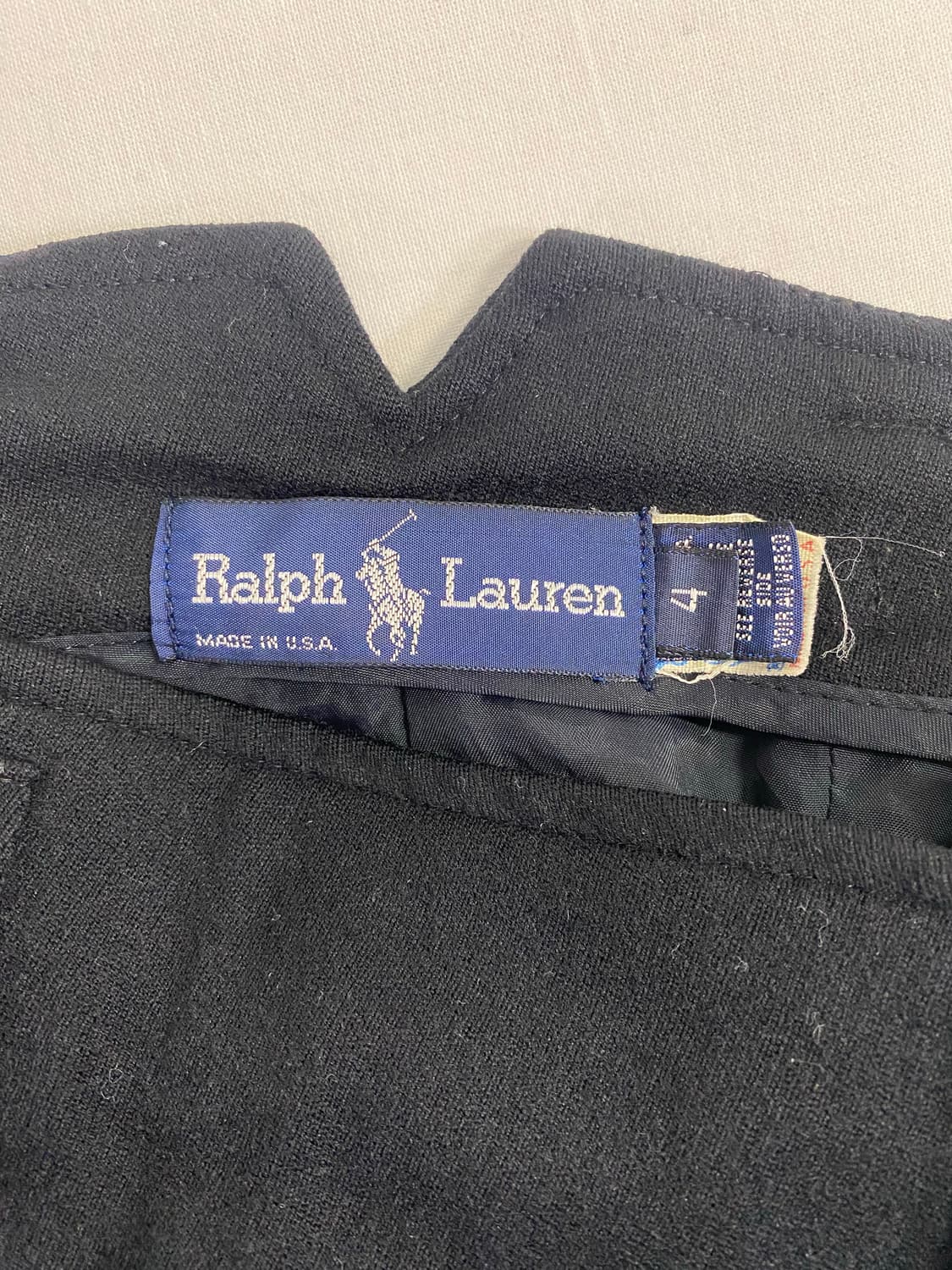 랄프로렌 울 중치마 블랙 <606> 상품이미지4