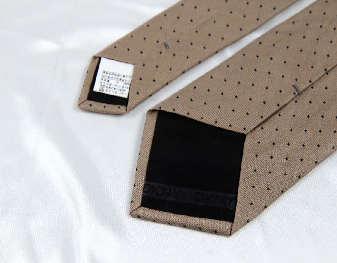 DKNY 7.9cm 미사용 S등급 남자 명품 넥타이 상품이미지4