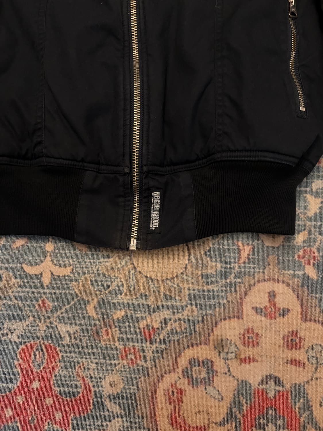 02 Neighborhood 패치워크 봄버재킷 ma-1 상품이미지4