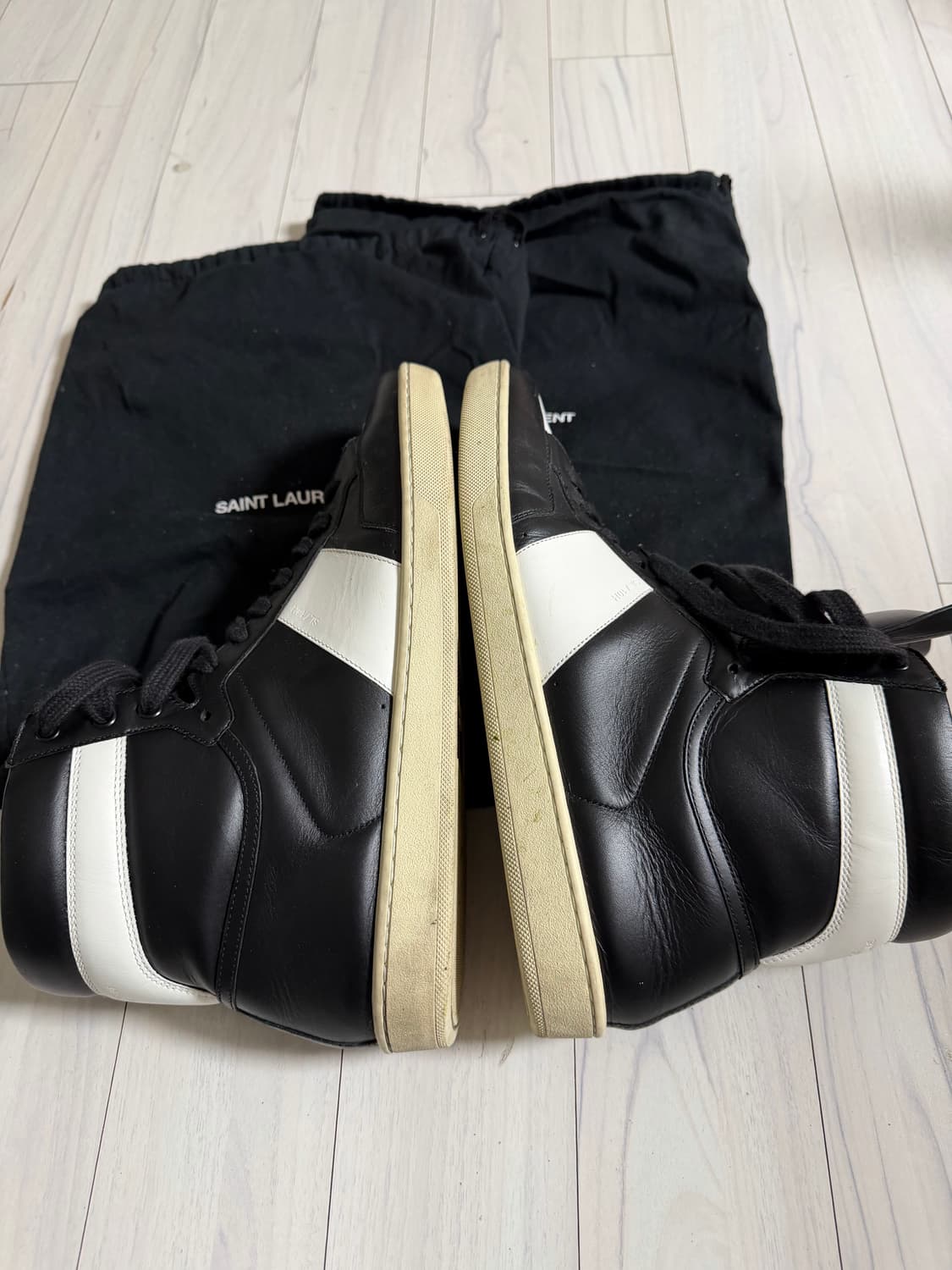 [295] Saint laurent 생로랑 SL10 하이탑 스니커즈 상품이미지3