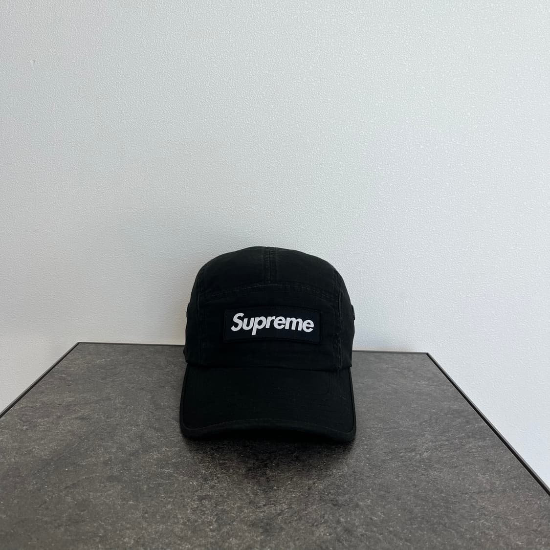 (OS) 슈프림 박스로고 캠프캡 모자 22FW 밀리터리 블랙 상품이미지1
