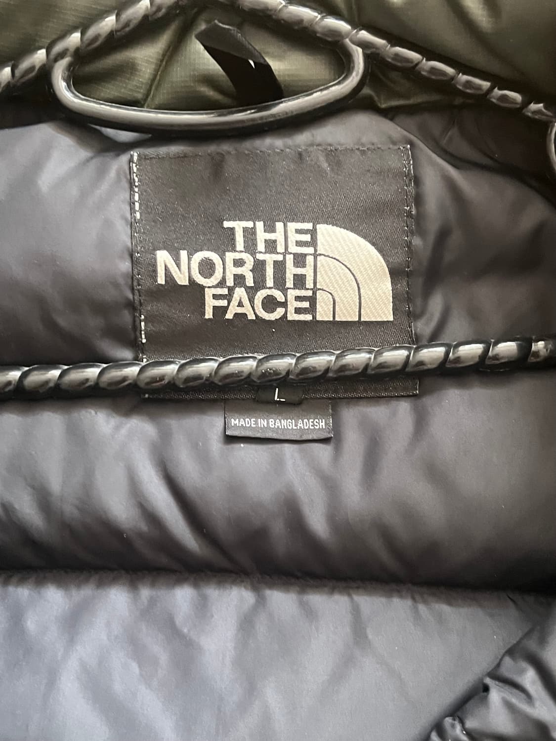 90s 노스페이스 센터로고 패딩 상품이미지2