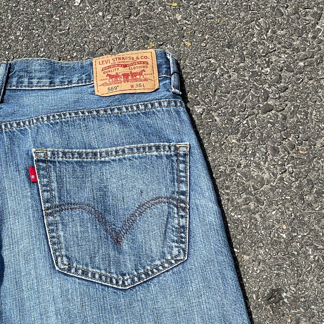00s 리바이스 original jeans 데님쇼츠 p689 상품이미지6