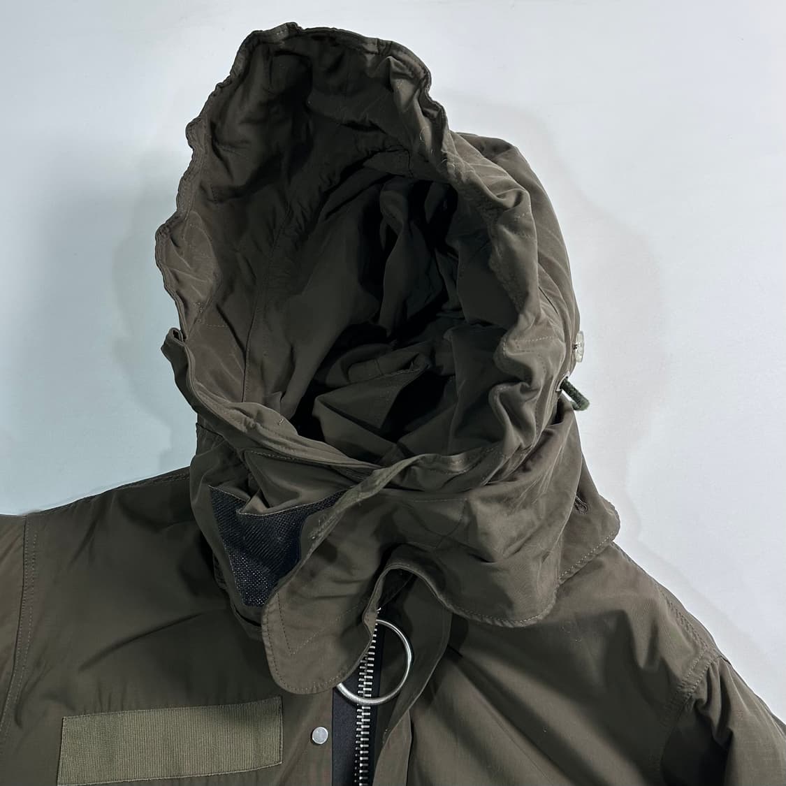 오프화이트 피쉬테일 파카  상품이미지6