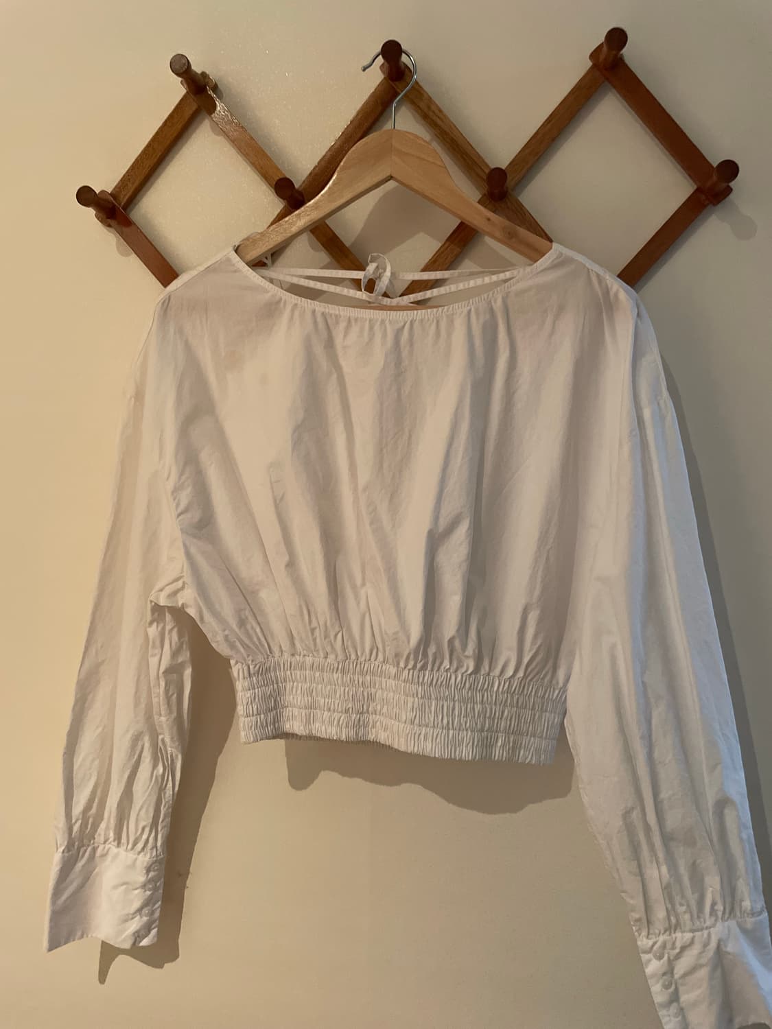 Zara Lace-up Shirts 상품이미지1