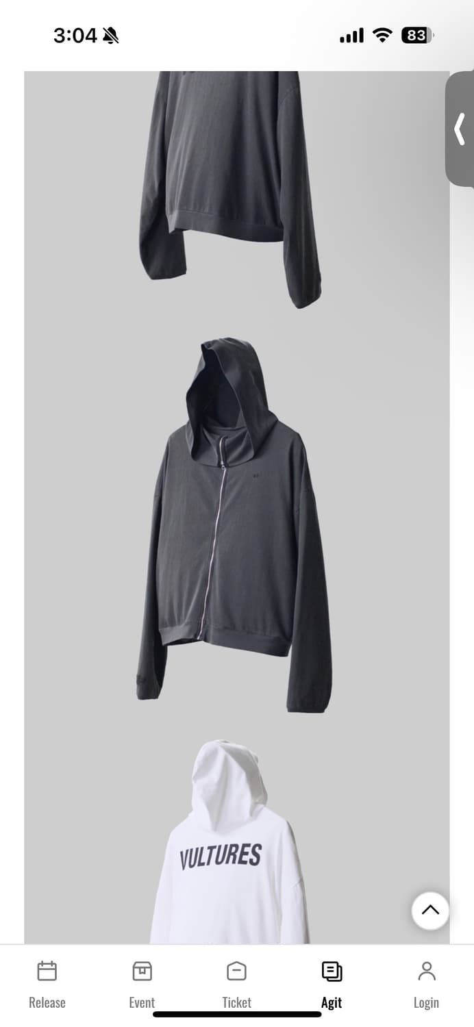 한정판 칸예 Y$ 벌쳐스 고양 후드집업 100-105 새상품 상품이미지9