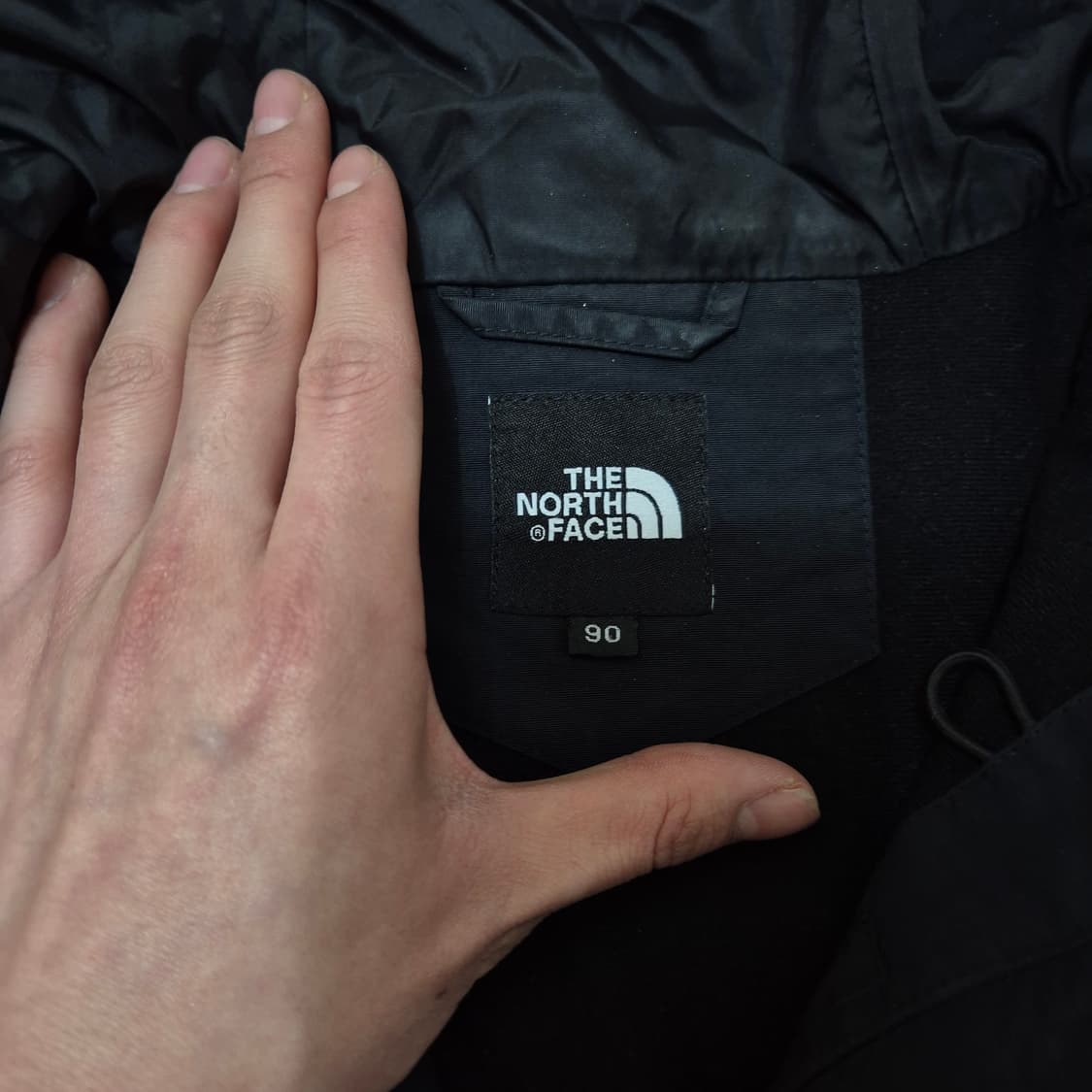 노스페이스 여성 하이벤트 자수 로고 바람막이 후드자켓 L(90) 상품이미지6