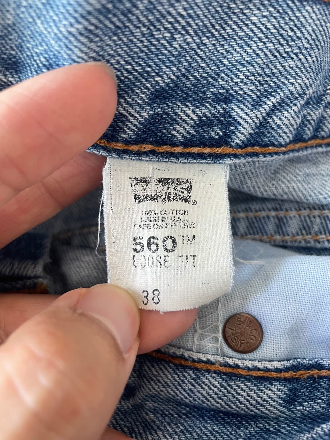 01년 vintage levis 560 루즈핏 쇼츠 상품이미지5