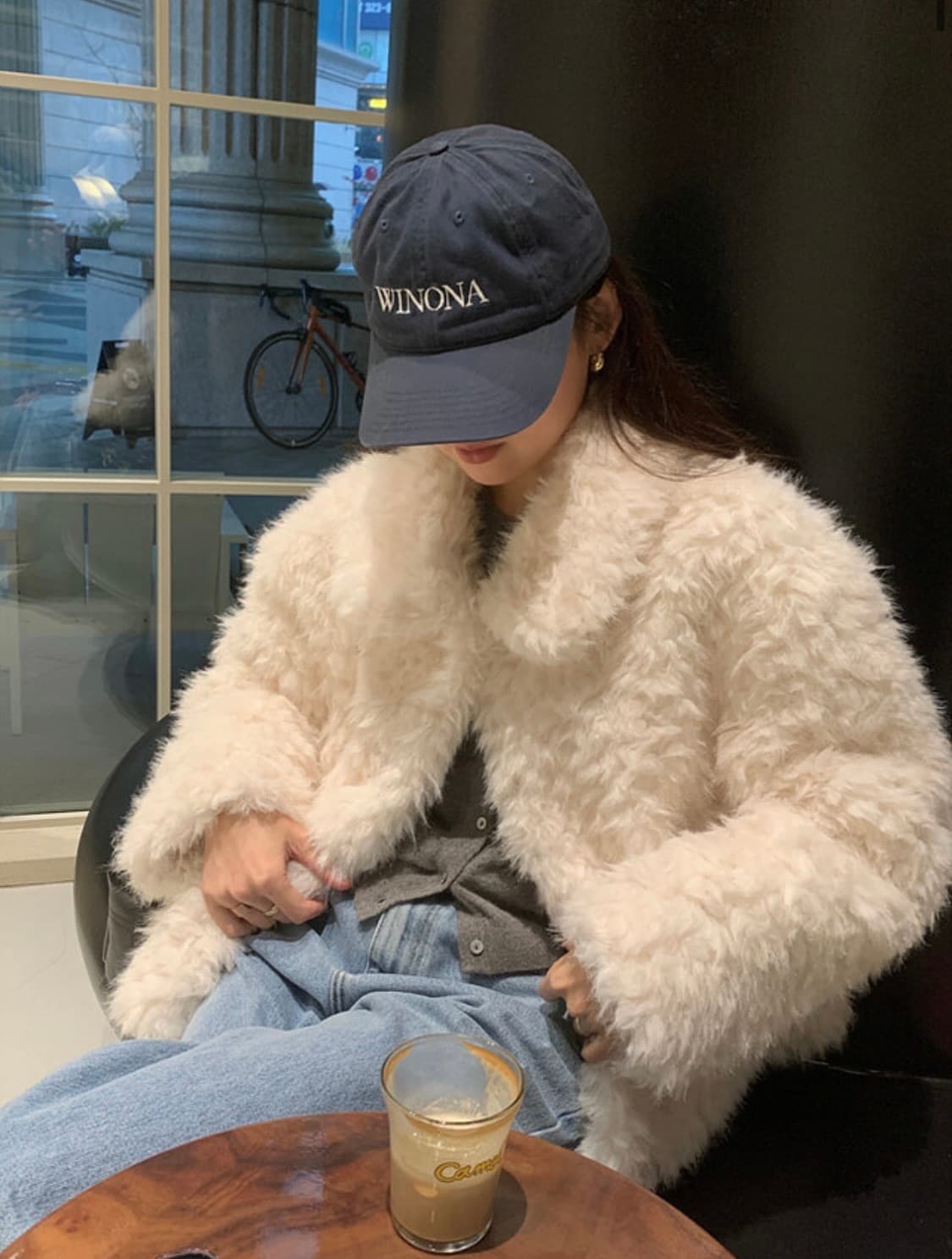 뮤렛 플러피 퍼자켓 상품이미지2