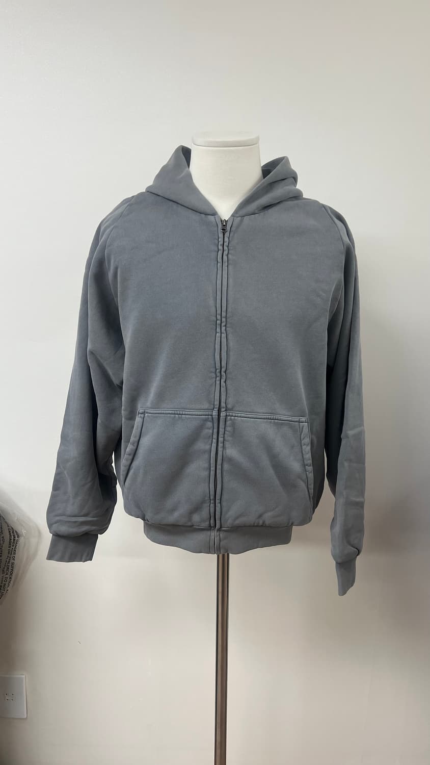 (새상품)이지갭 후드집업 포에틱그레이 M 상품이미지1