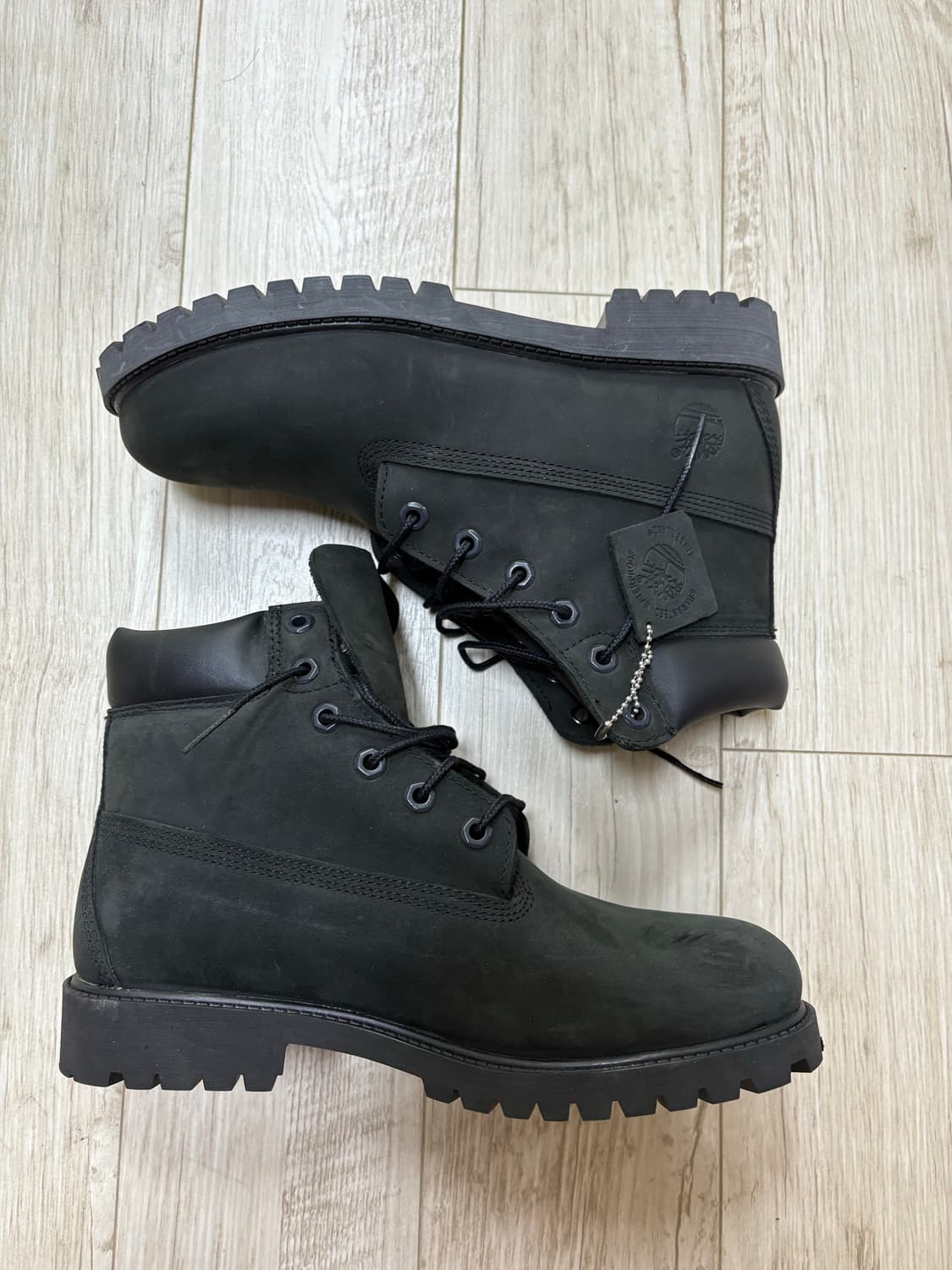 팀버랜드 6인치 워커 부츠 250 블랙 상품이미지3