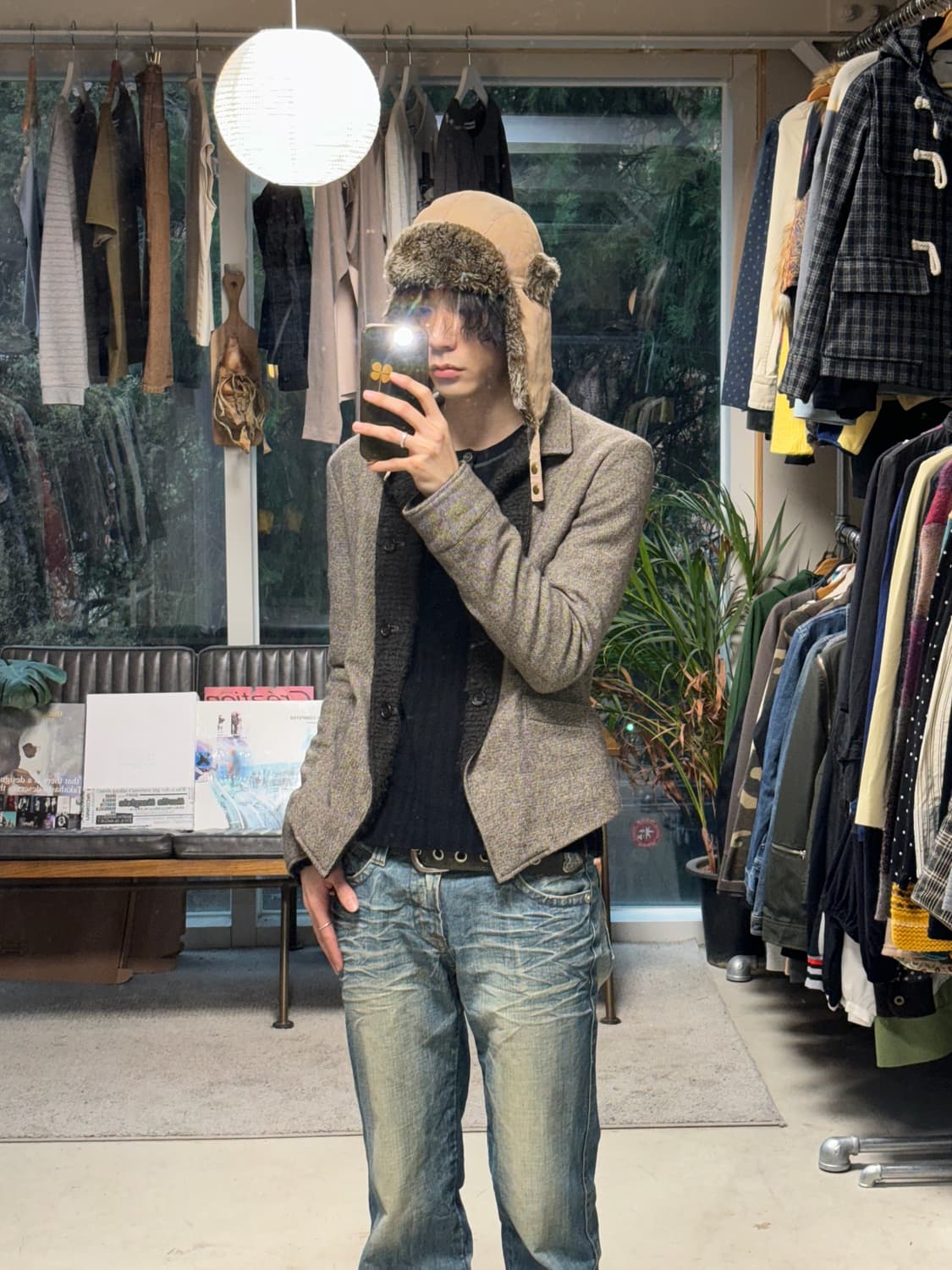 빈티지 트루퍼 햇 상품이미지4