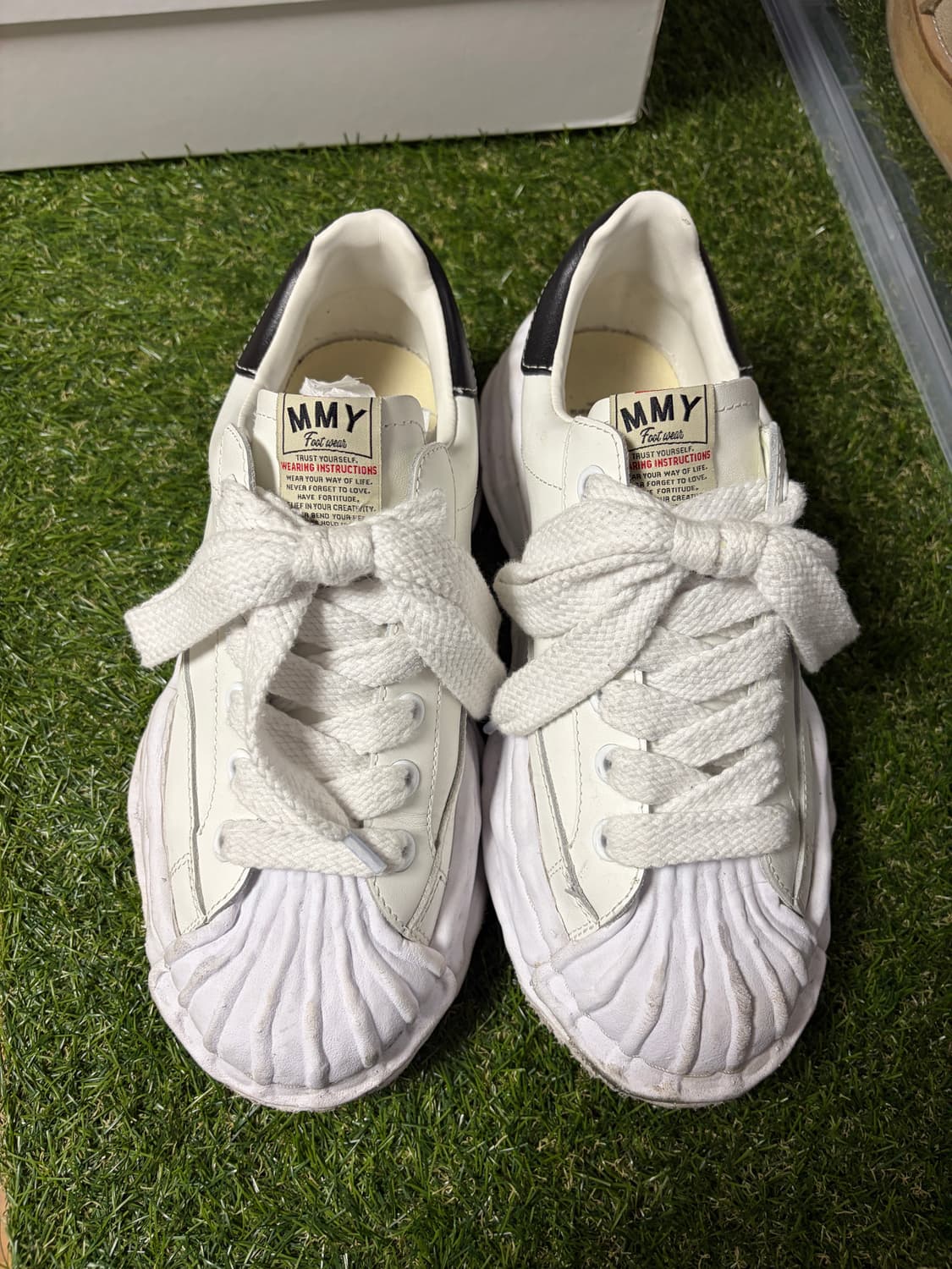 미하라 야스히로 블레이키 og 레더 화이트 41 상품이미지3