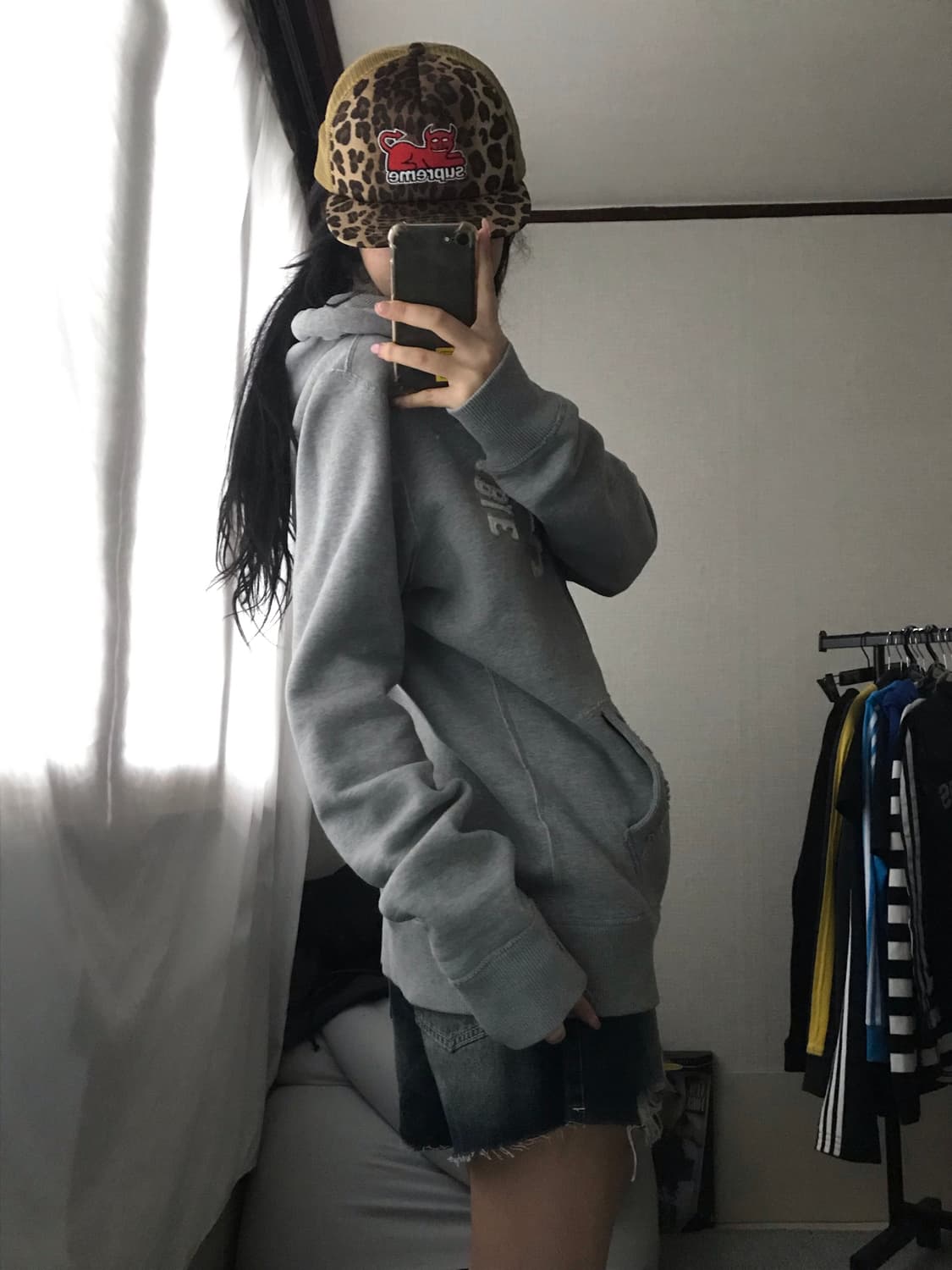 아베크롬비 그레이 후드집업 상품이미지6