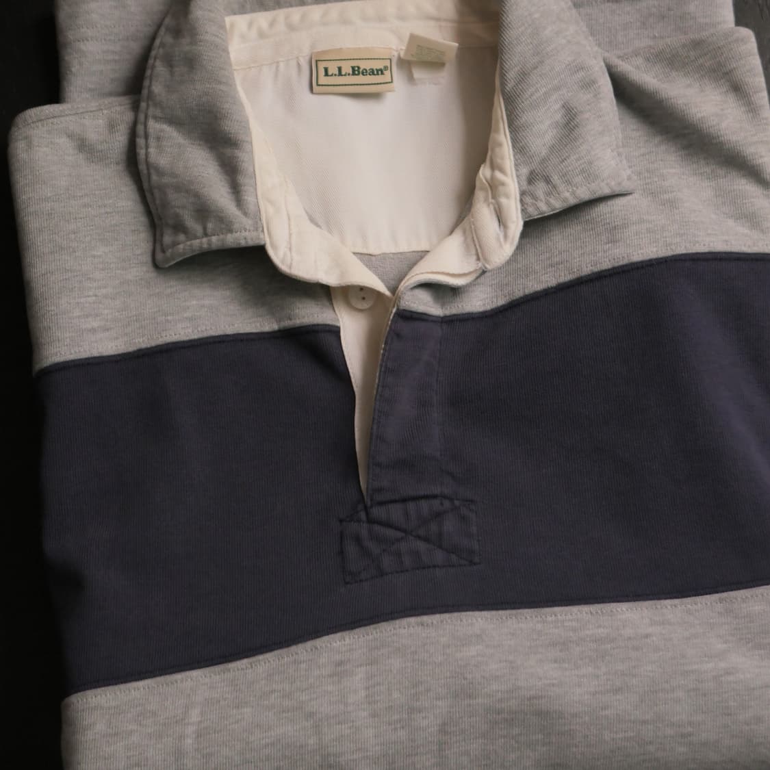 00s L.L.BEAN Rugby Shirt / (110) 상품이미지2
