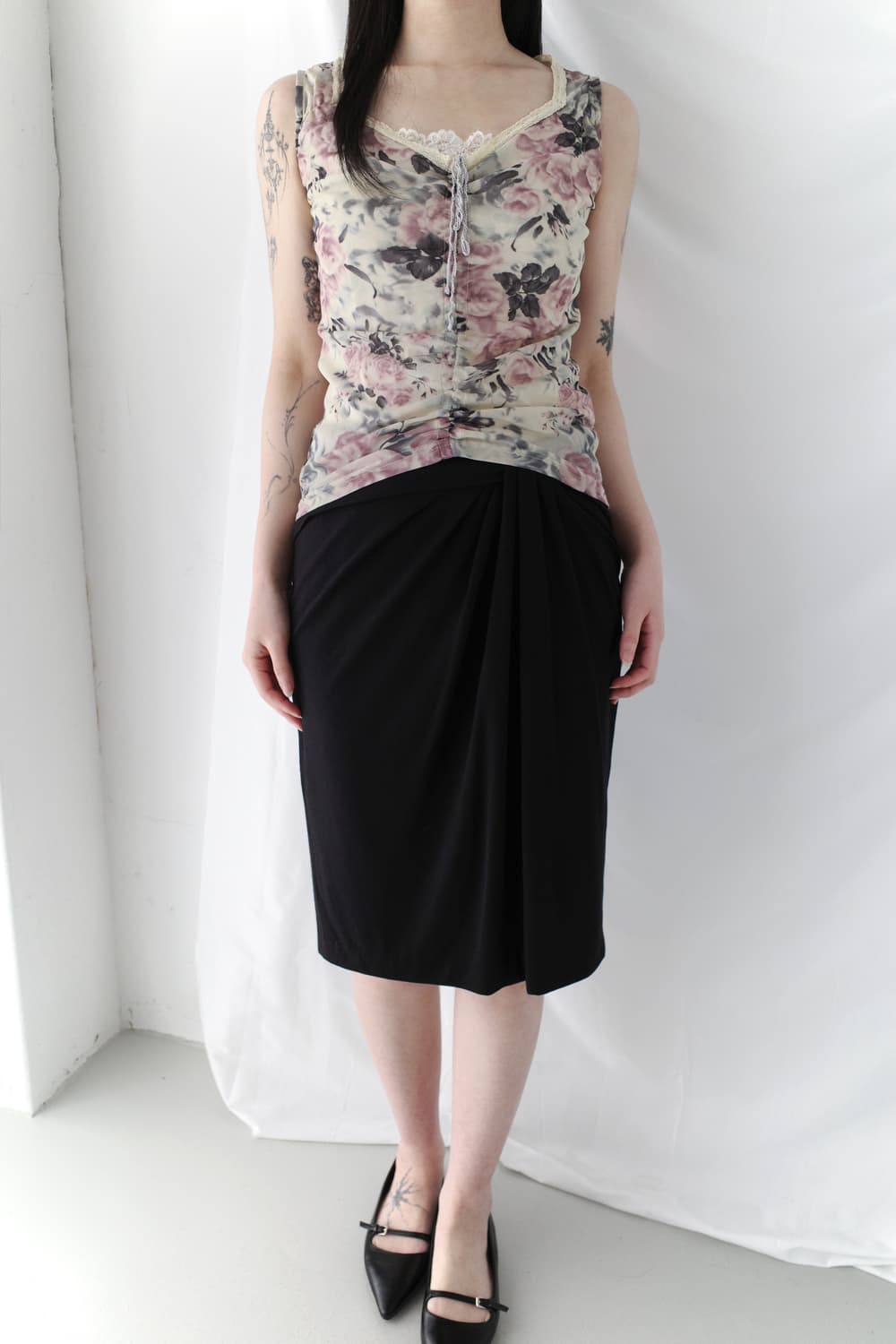 epoca) draping skirt  상품이미지8