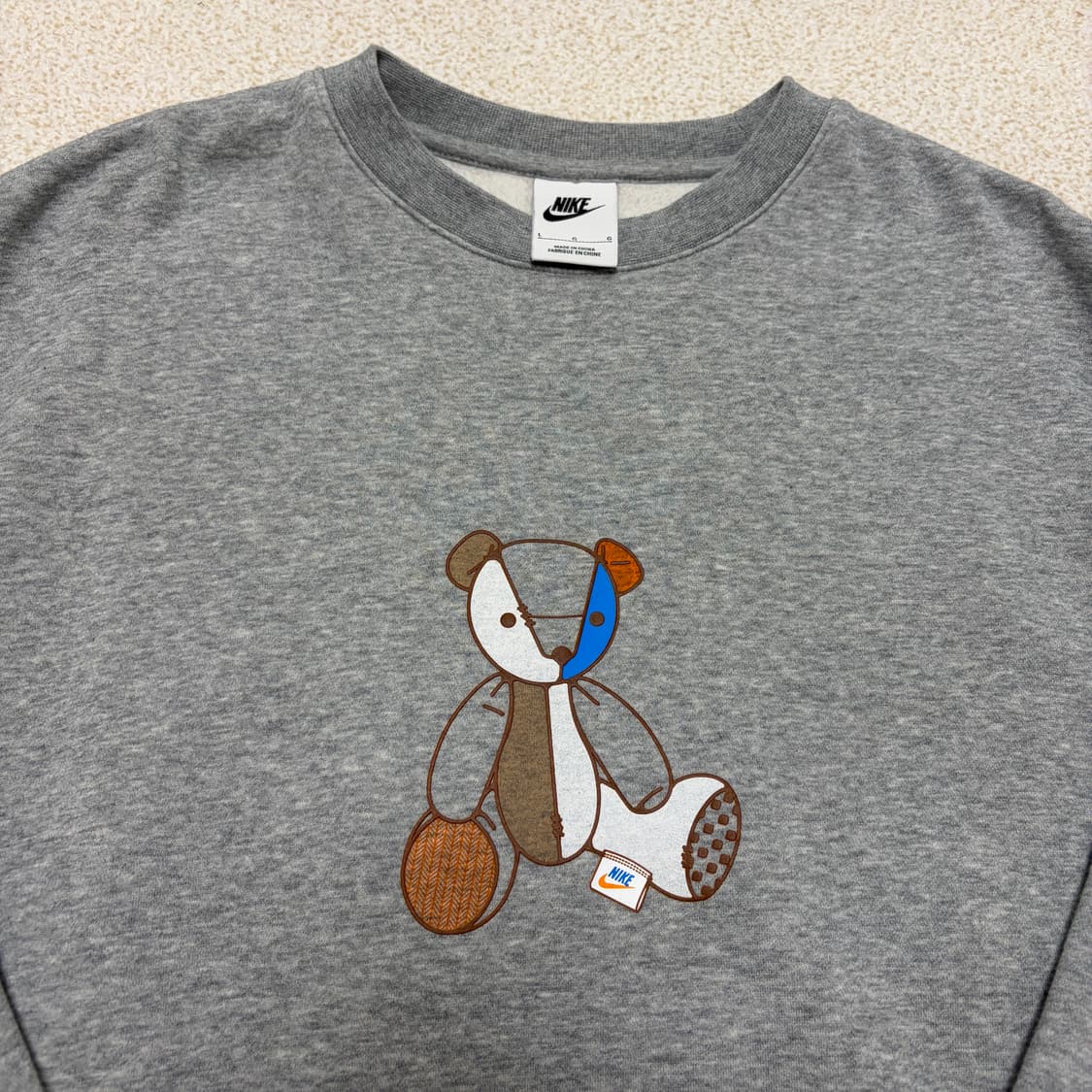 나이키 테디베어 스웨트셔츠 맨투맨 상품이미지2