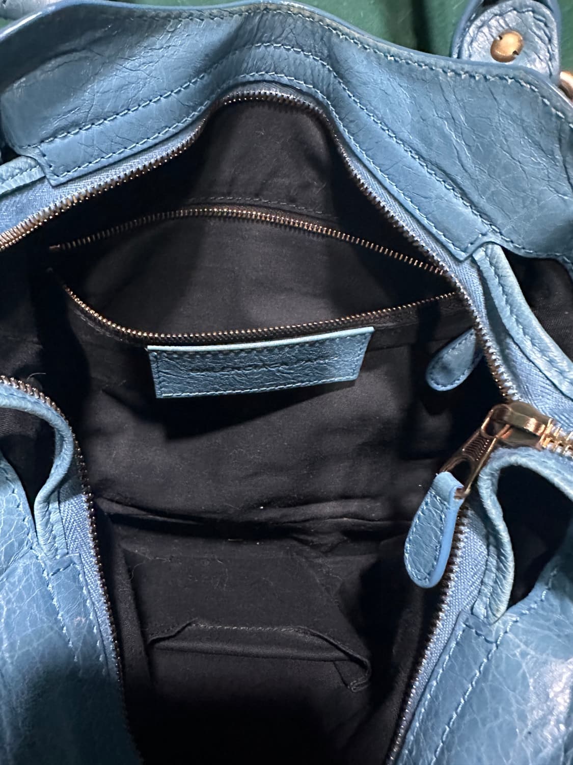 발렌시아가 블루 모터백 상품이미지8