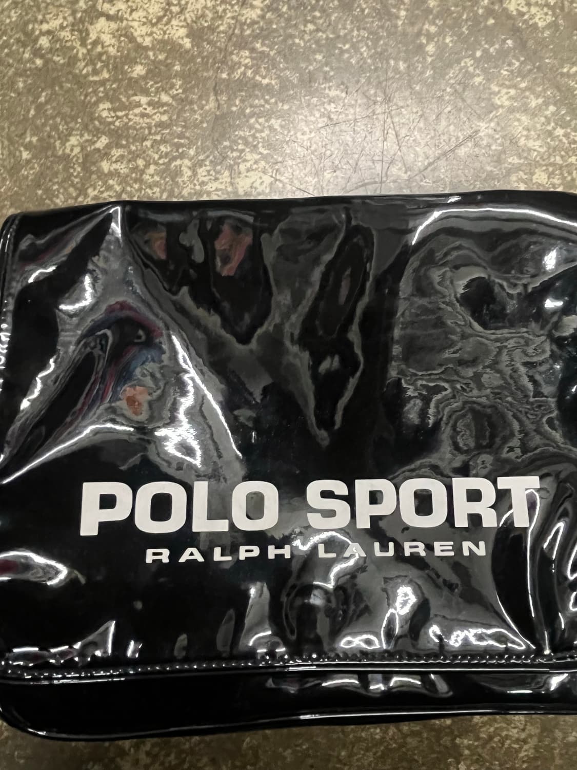 90s 폴로 스포츠 블랙 메신저백 상품이미지3