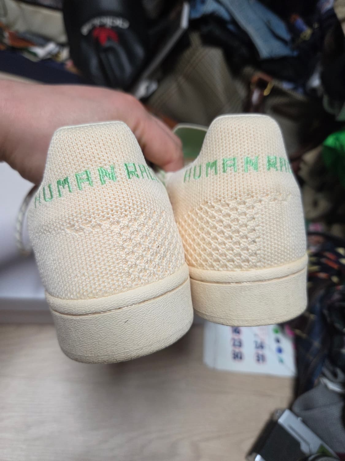 (새상품)휴먼메이드 아디다스 슈퍼스타 니트  상품이미지4