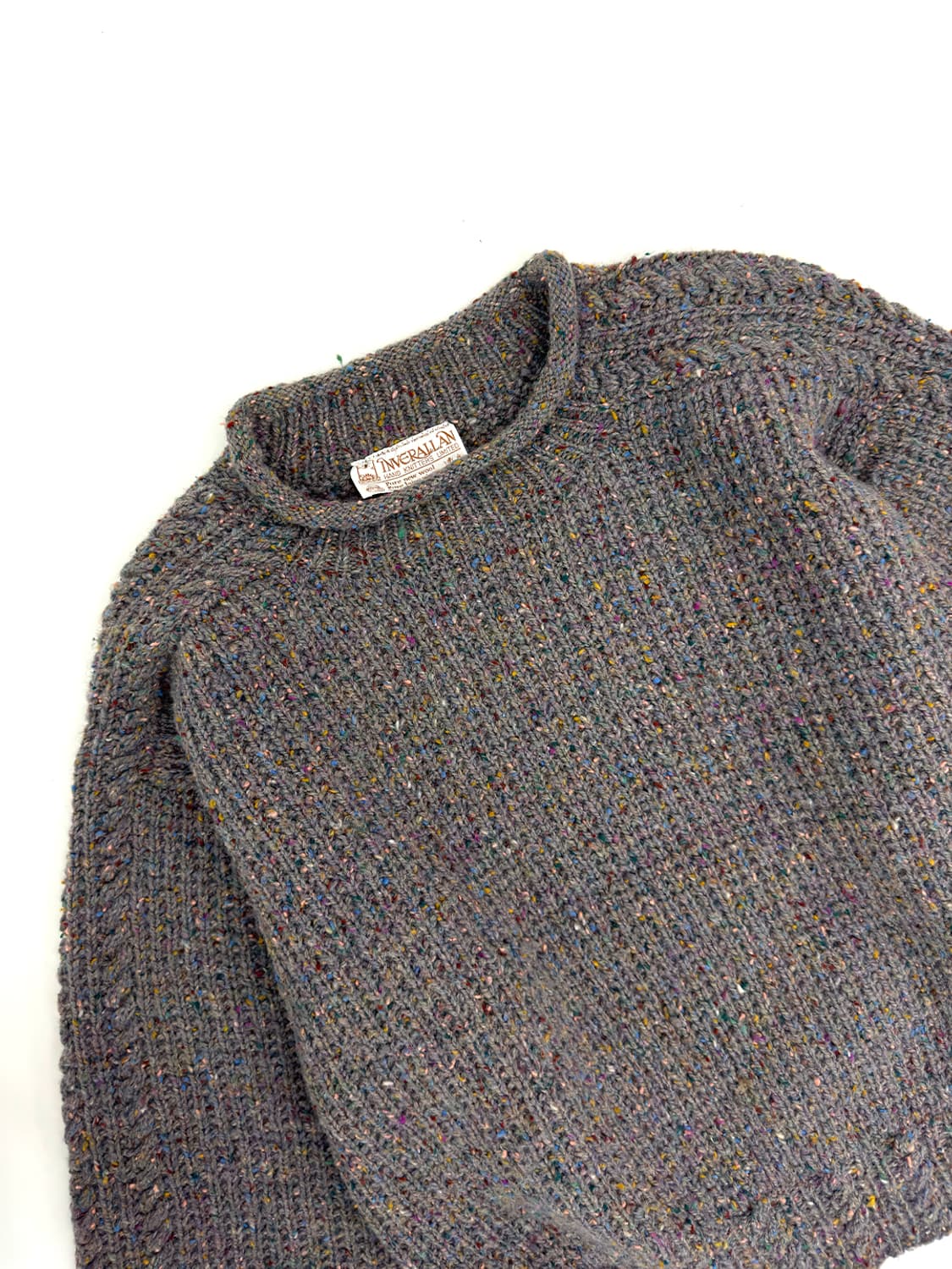 Inverallan Hand Knit  Heavy Wool Sweater 상품이미지3