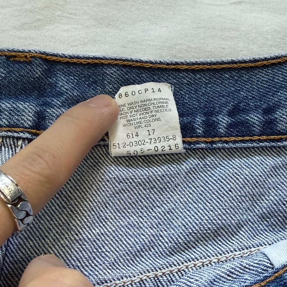 00s 리바이스 505 데님팬츠 W36 L30 상품이미지7