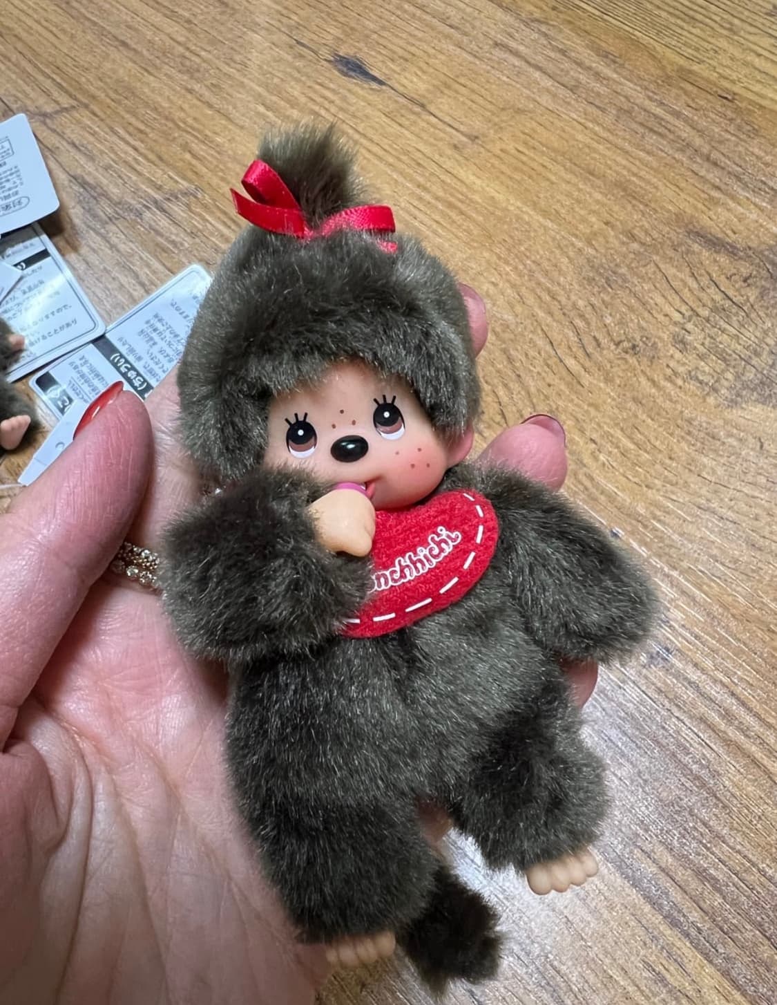 미니 몬치치 키링 세트 남여세트로만 판매 상품이미지3