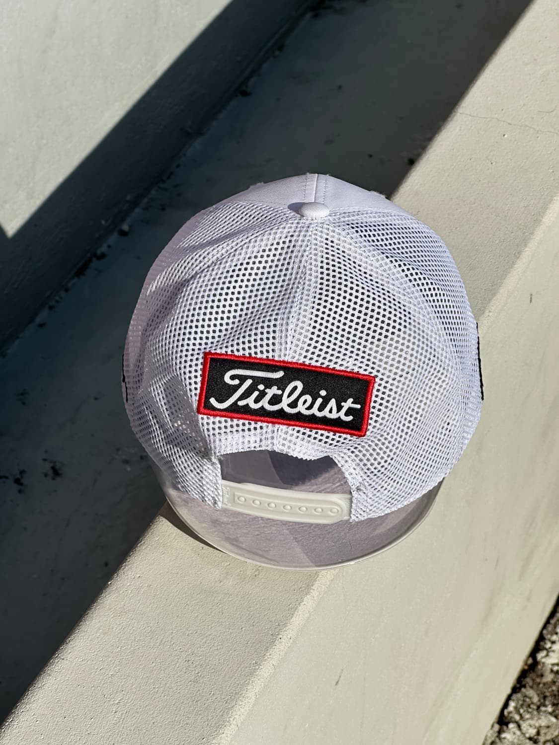 [F] 타이틀리스트 로고 화이트 볼캡 모자 골프 상품이미지4