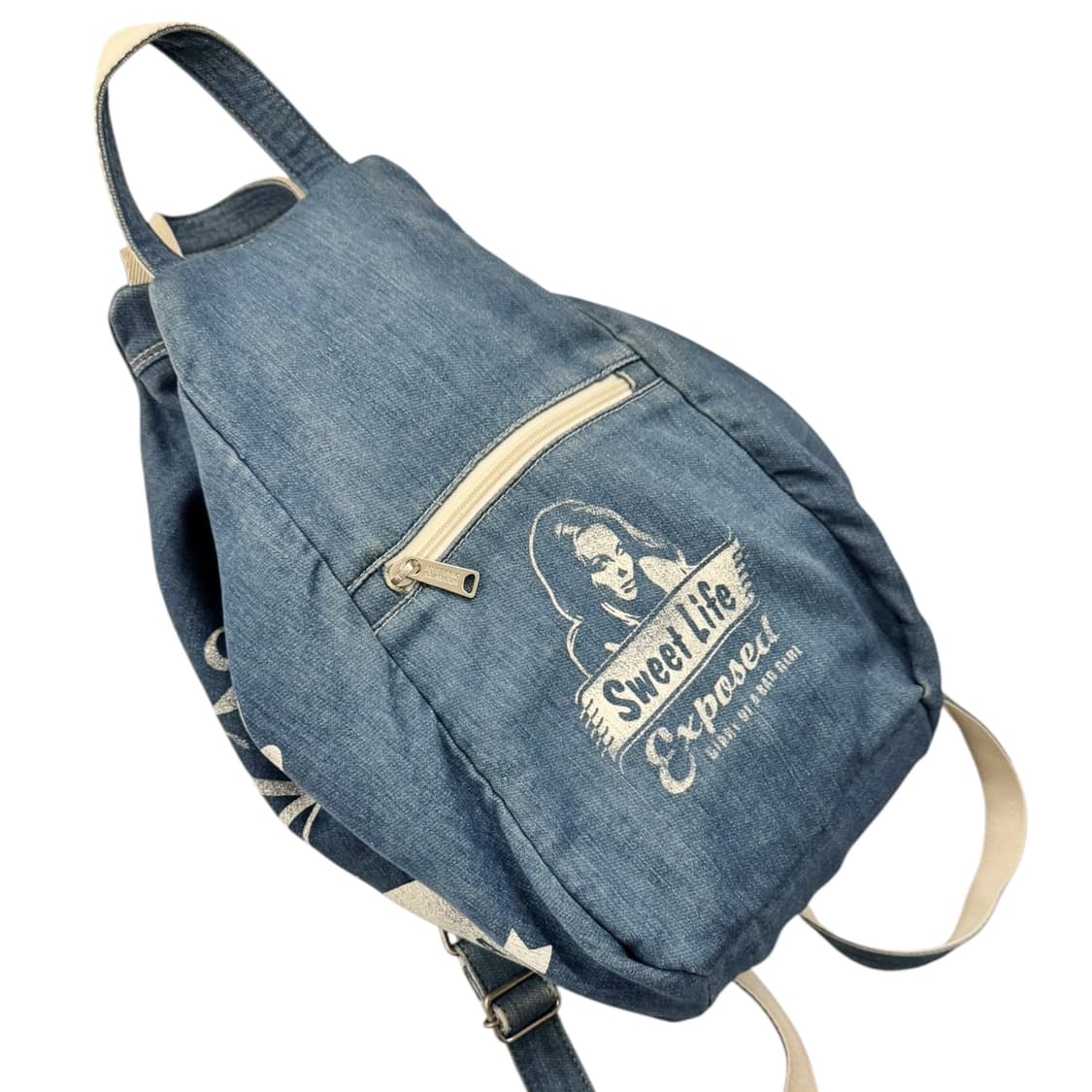 히스테릭글래머 3웨이 데님 숄더백 백팩 상품이미지6
