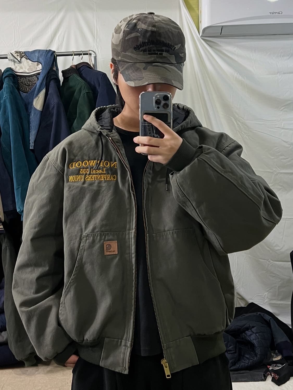 칼하트 J280 덕액티브 자켓 상품이미지3