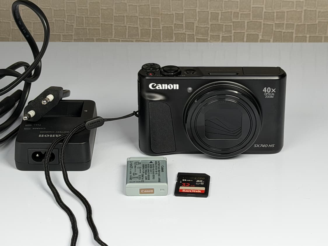 캐논 SX740HS 빈티지 레트로 감성 셀피 카메라 신품급 상품이미지1