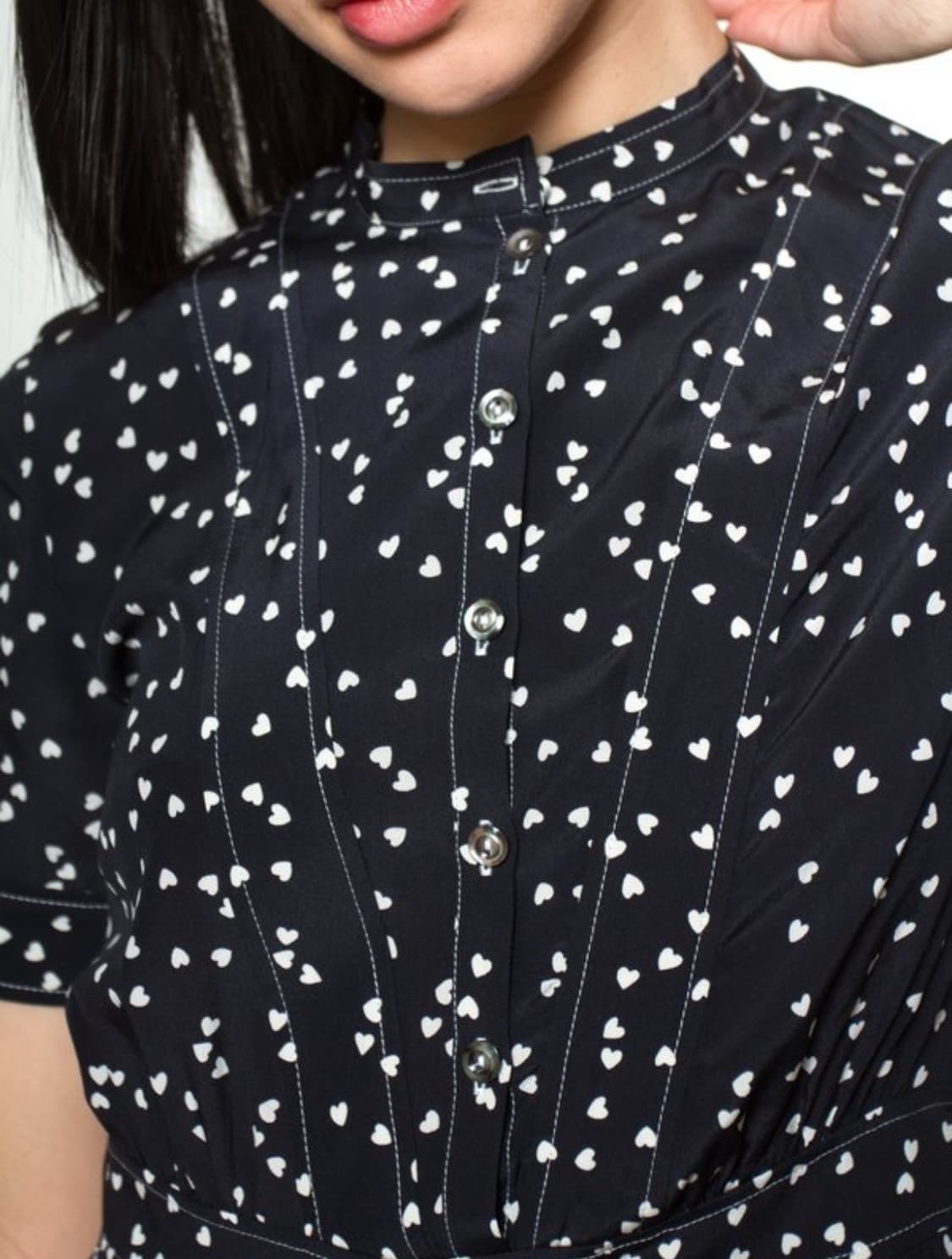 여) 아페세 신형 하트 원피스  상품이미지1