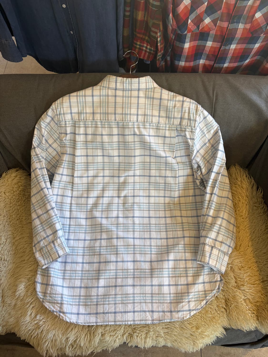 시스템 체크 셔츠 상품이미지6